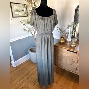 Staccato Off-Shoulder or Cap Sleeve Maxi Dress, NWT